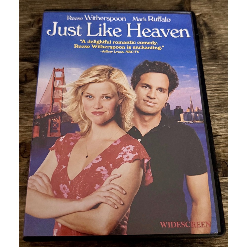 DreamWorks Just Like Heaven DVD Excellent Widescreen Reese Witherspoon RomCom